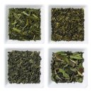Probenbeutel grüner Tee